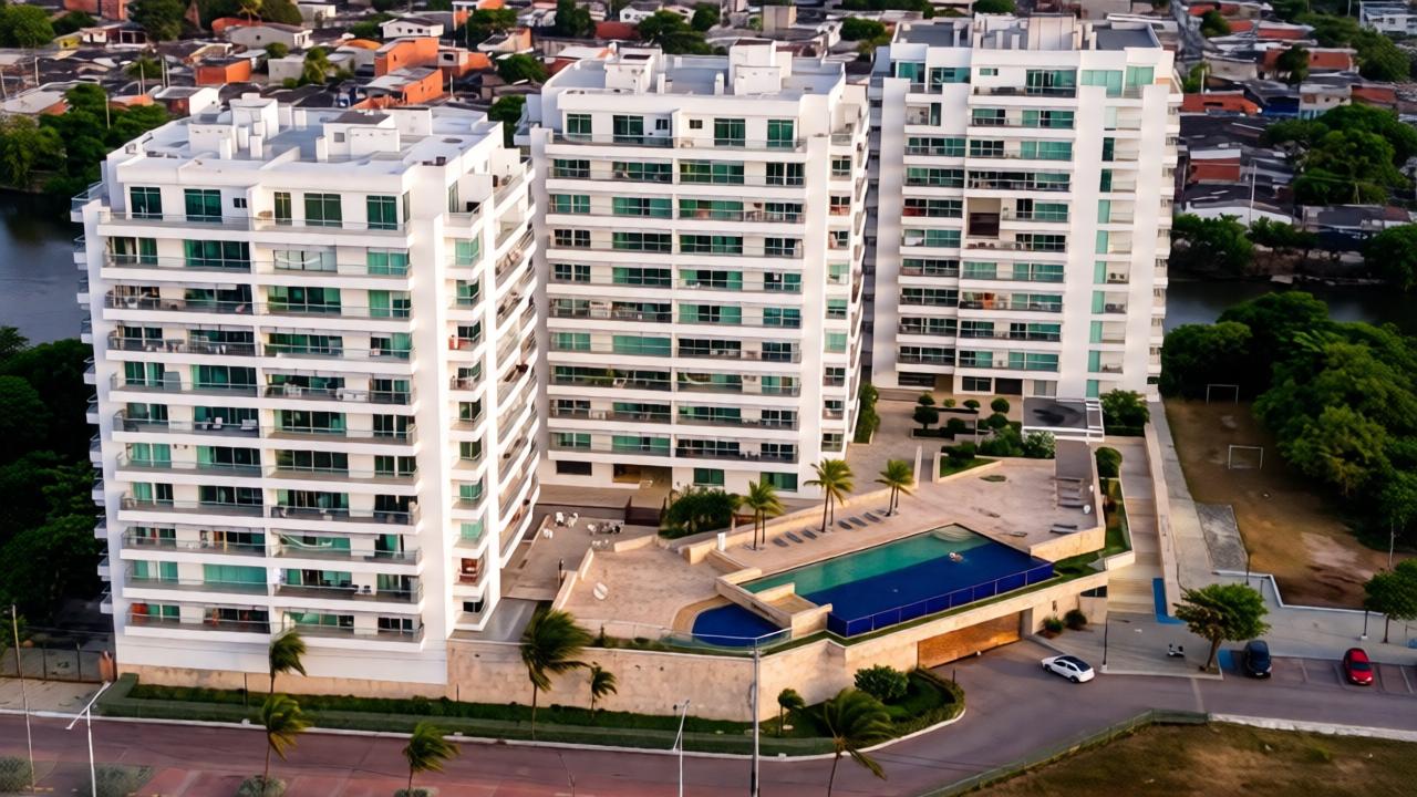 Terrazas de San Sebastián building aerial view