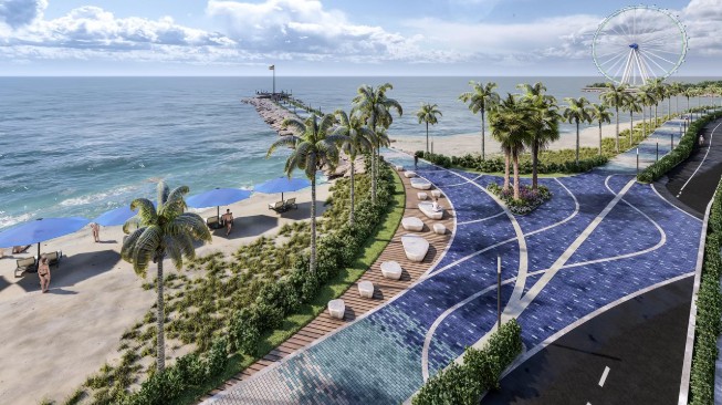 Gran Malecón del Mar — beachfront promenade rendering