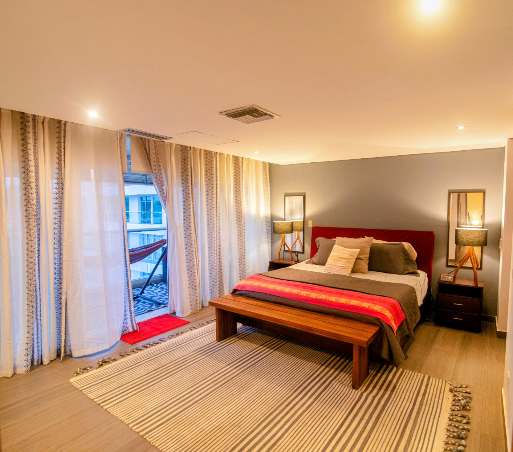 Master bedroom on suite