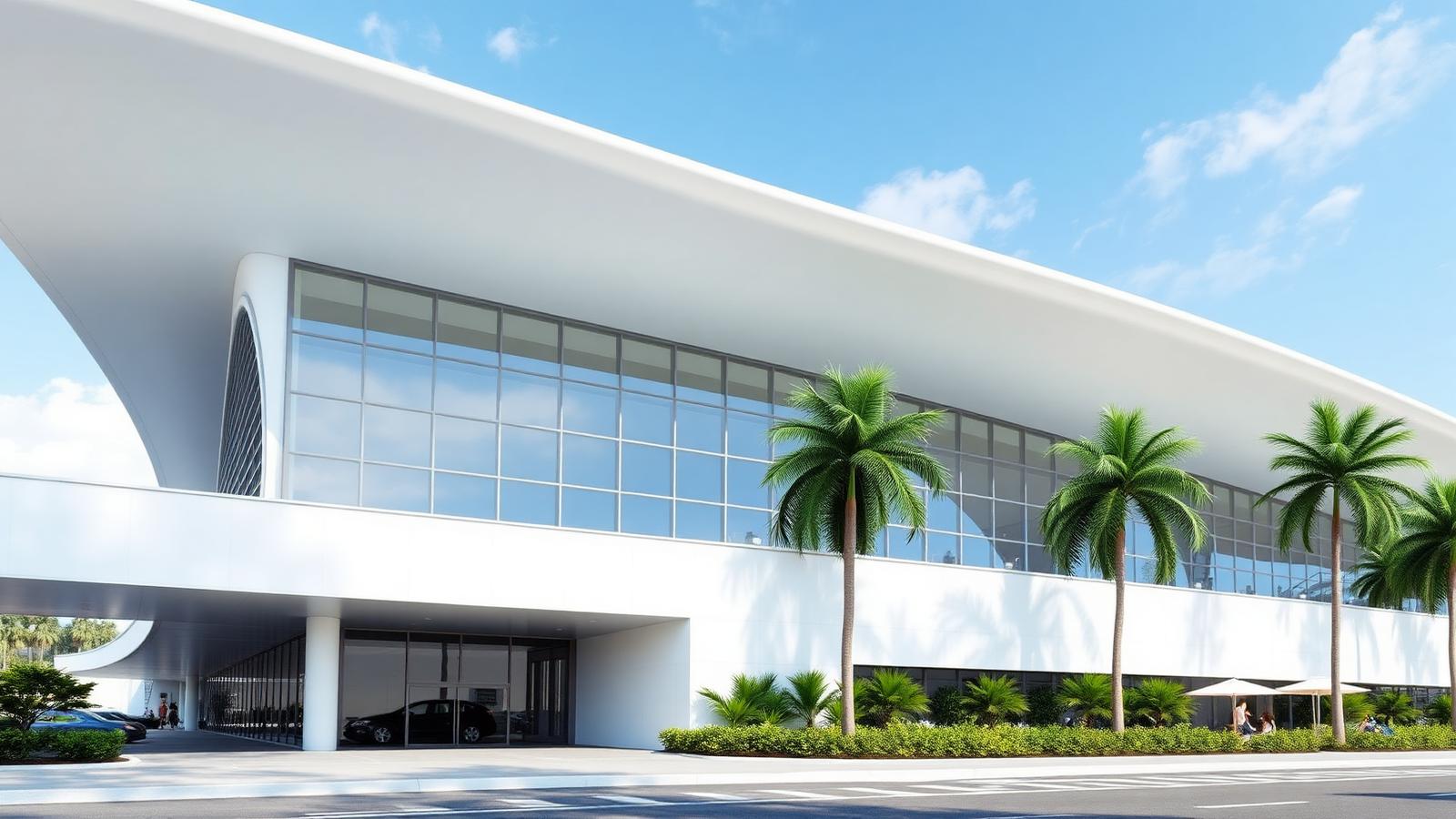 CACI airport rendering